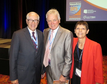 SPS organizers and hosts Drs. Dale Alverson, Elizabeth Krupinski and Ronald Weinstein.