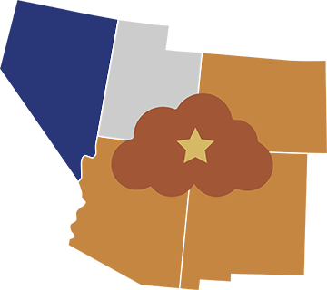 Outline image of the state of Nevada
